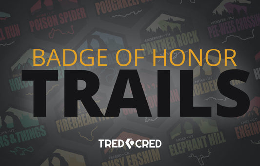 Current Jeep Badge of Honor Trail List