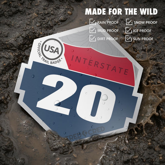 Sticker: Interstate 20