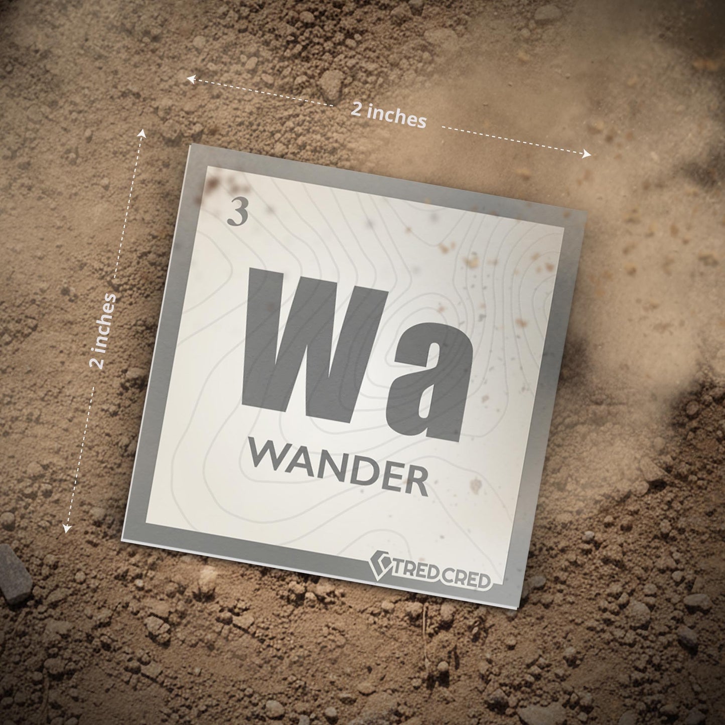 Sticker: Wander