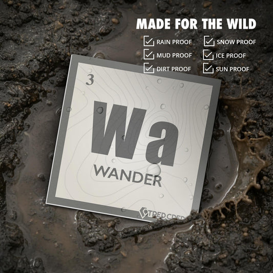 Sticker: Wander