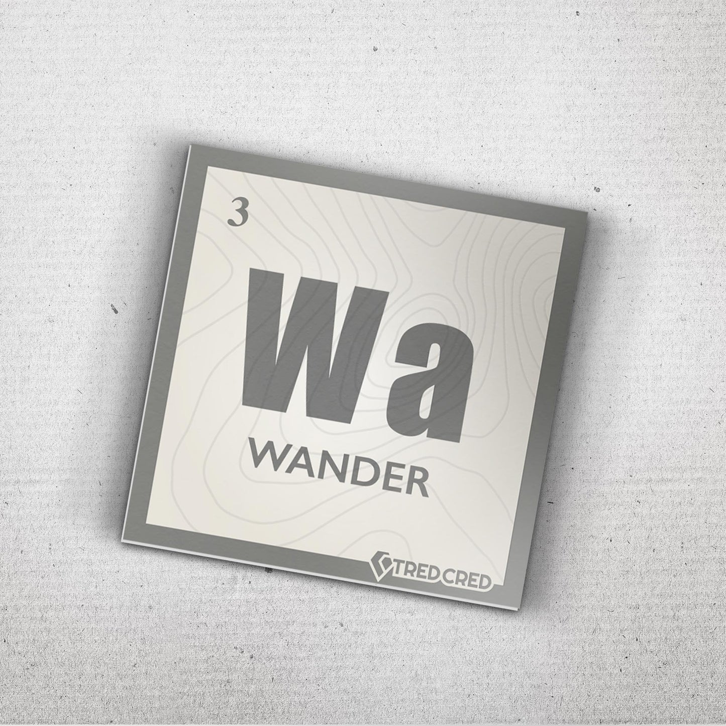 Sticker: Wander