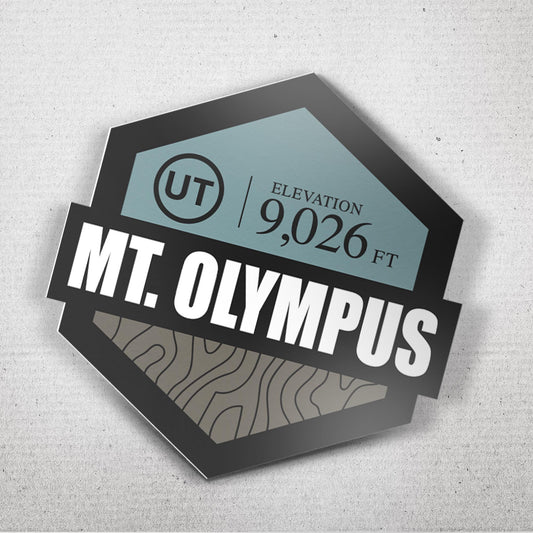 Sticker: Mount Olympus