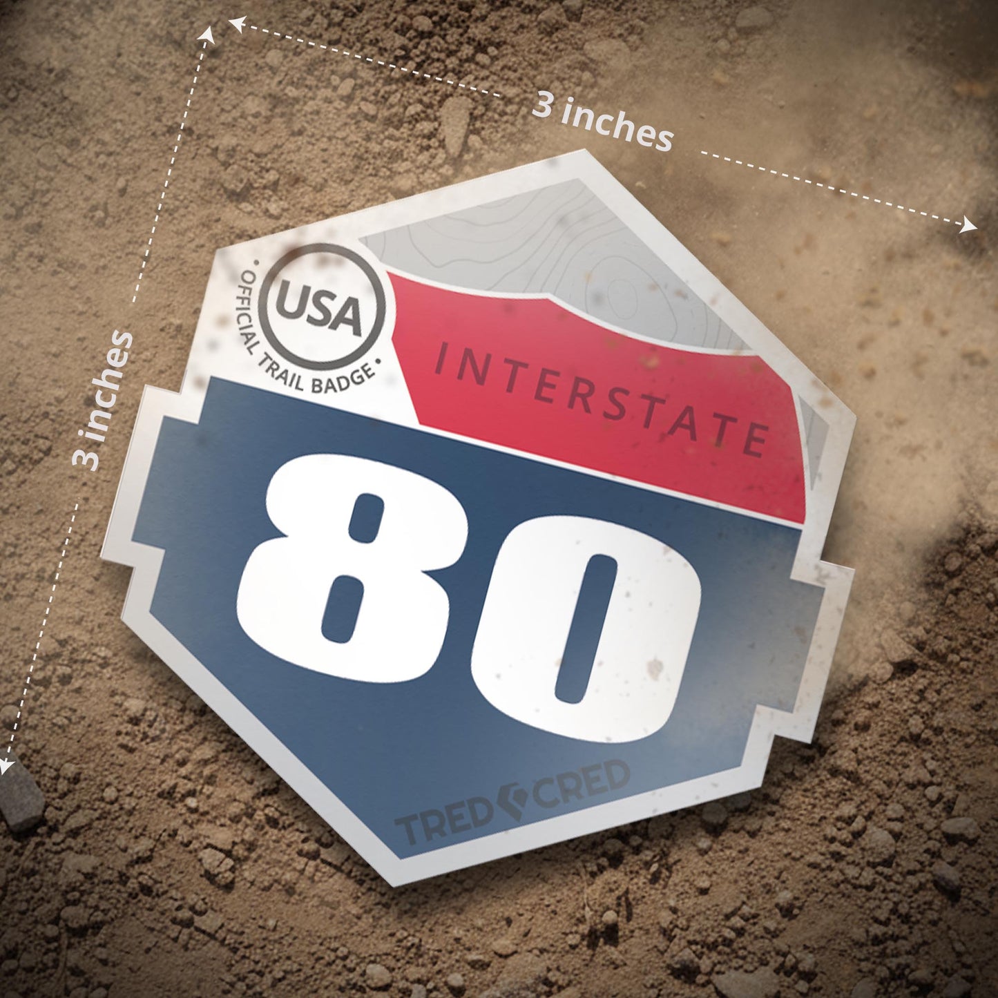 Sticker: Interstate 80