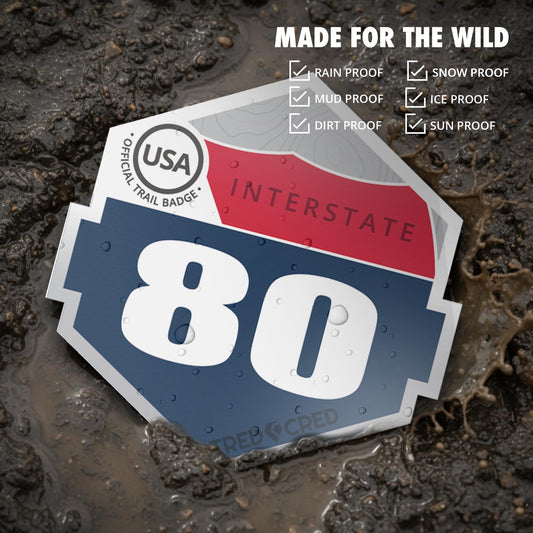 Sticker: Interstate 80
