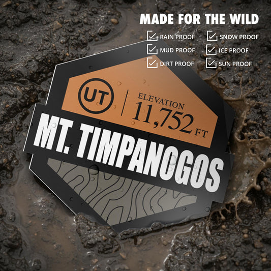 Sticker: Mount Timpanogos
