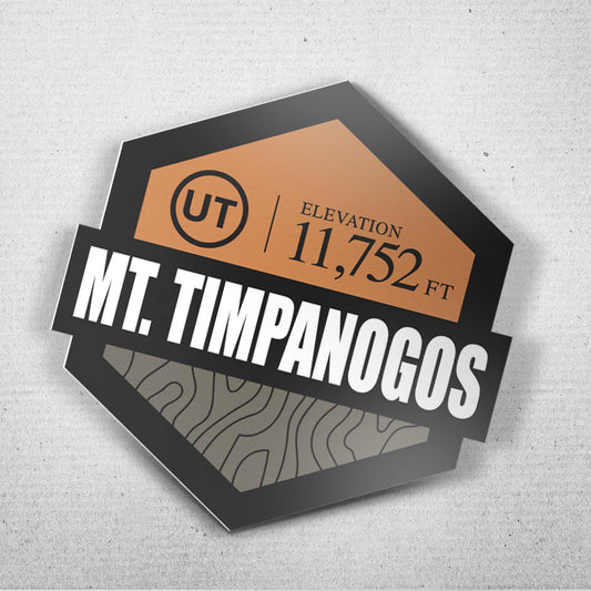 Sticker: Mount Timpanogos