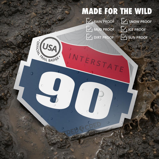 Sticker: Interstate 90