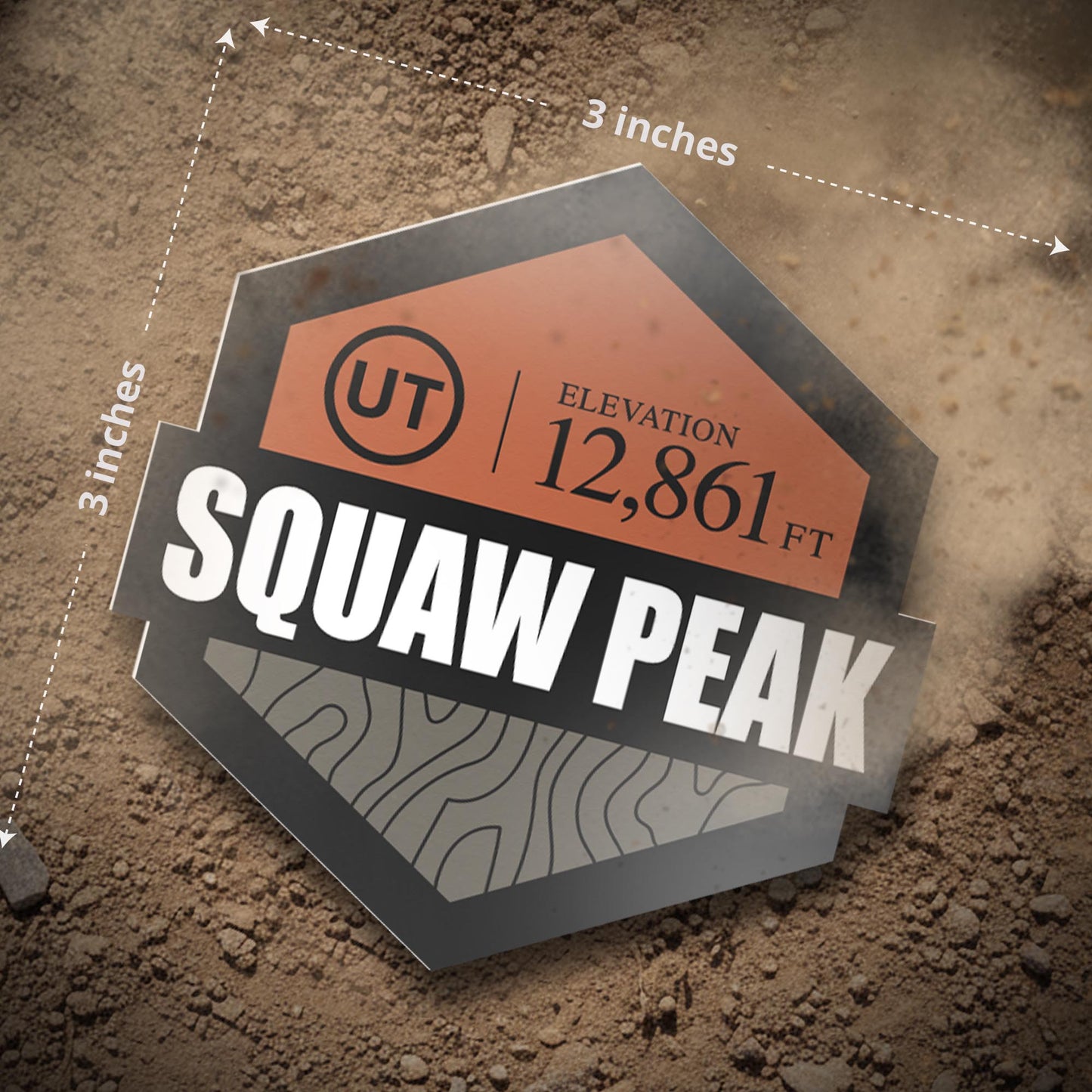 Sticker: Squaw Peak