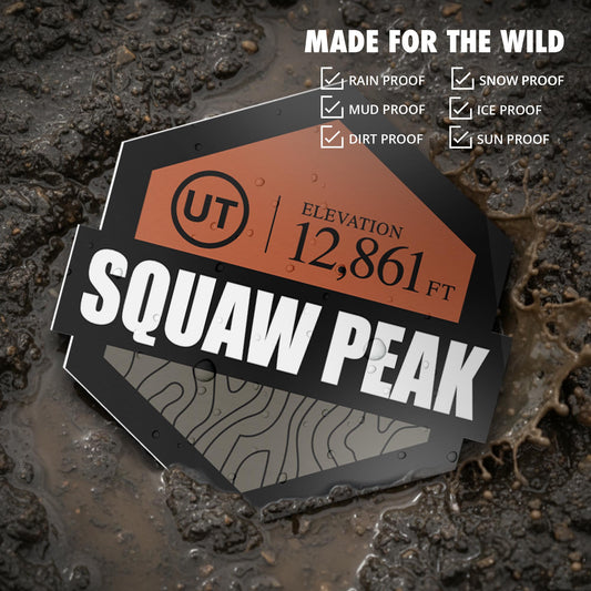 Sticker: Squaw Peak