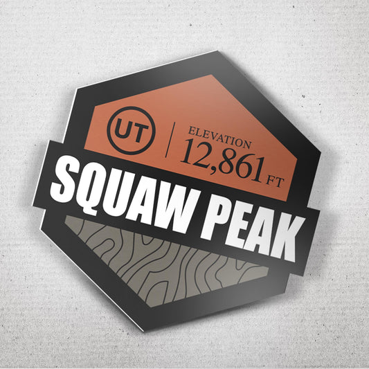 Sticker: Squaw Peak