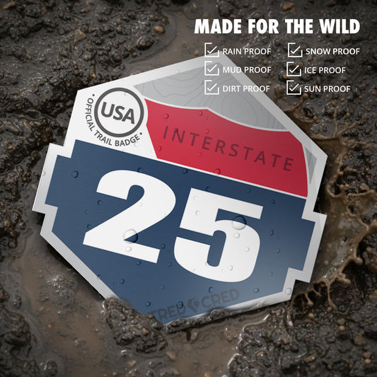 Sticker: Interstate 25