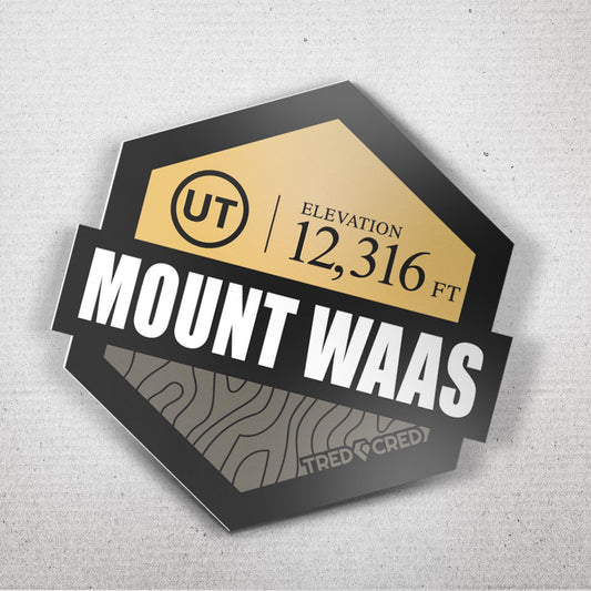Sticker: Mount Waas