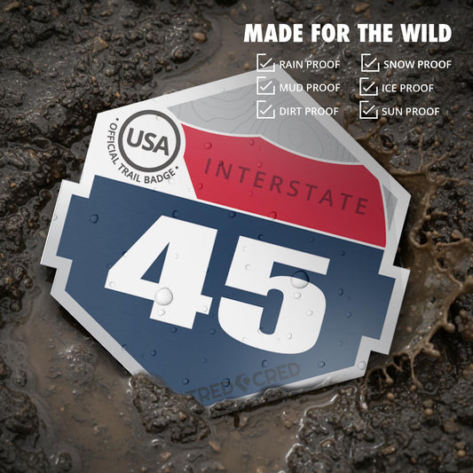 Sticker: Interstate 45