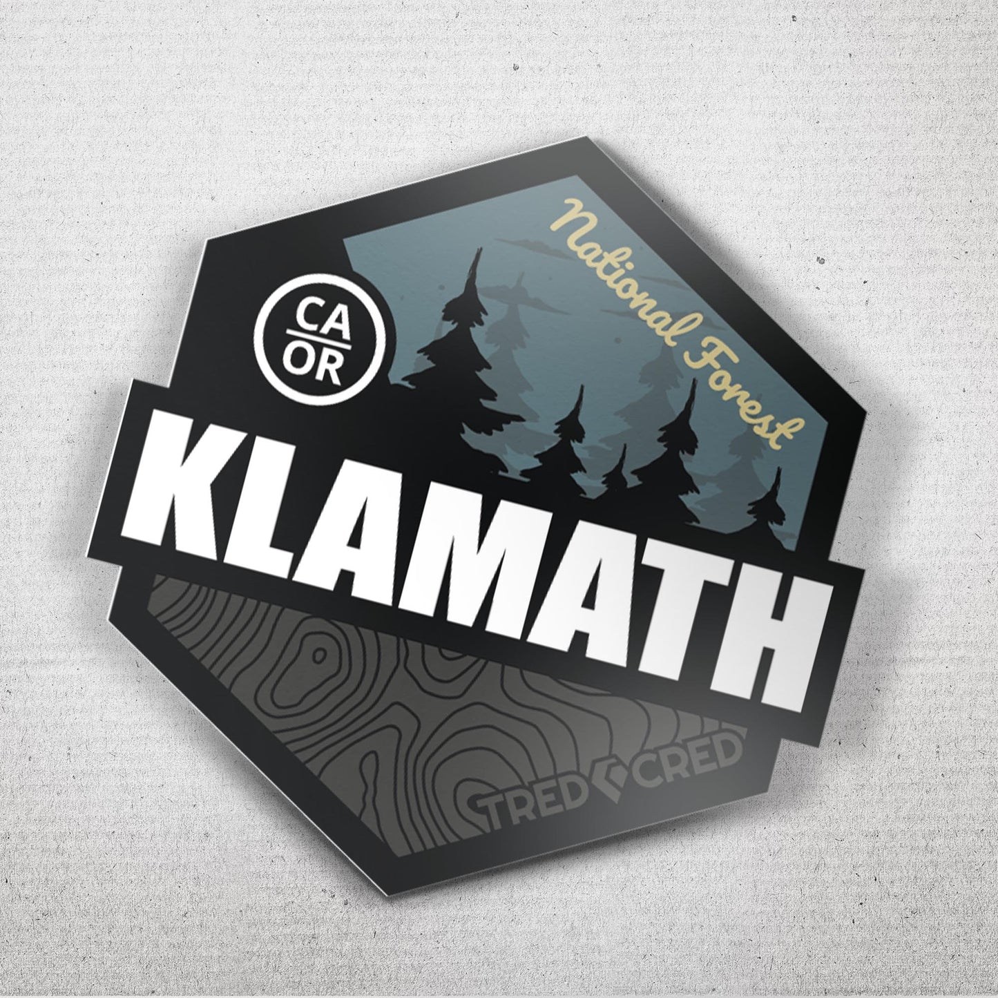 Sticker: Klamath National Forest