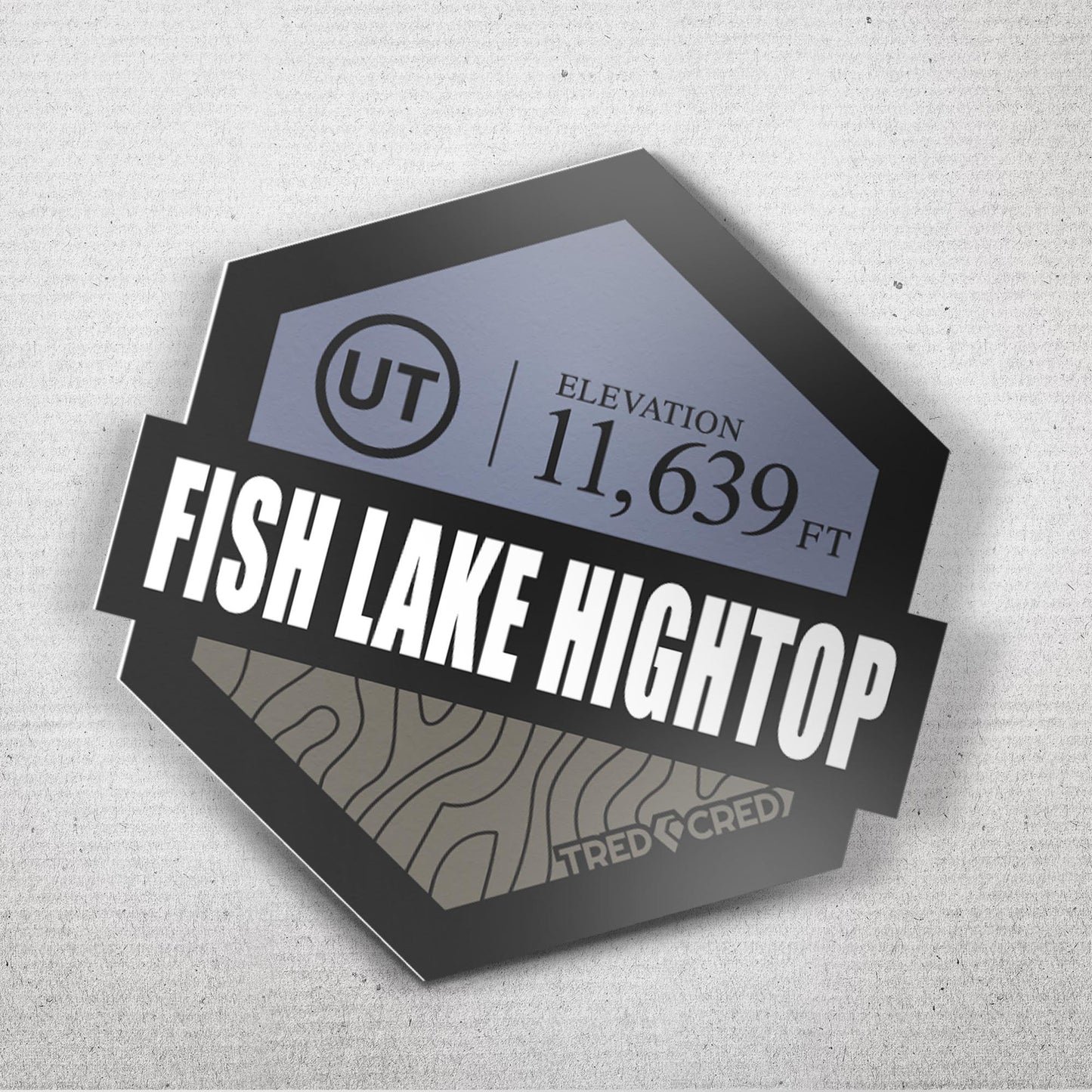 Sticker: Fish Lake Hightop