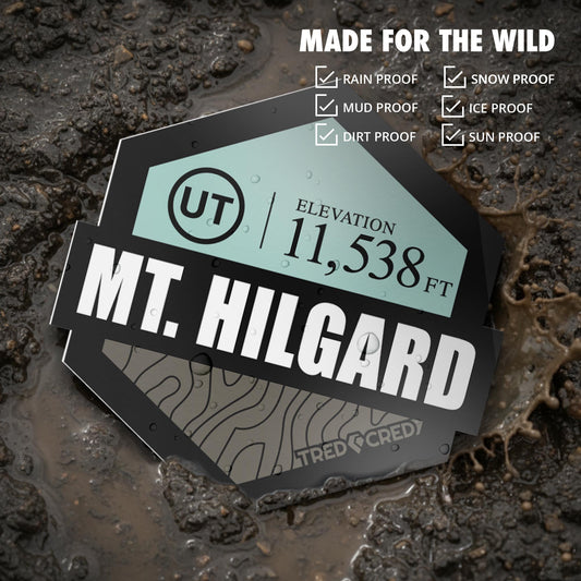 Sticker: Mount Hilgard