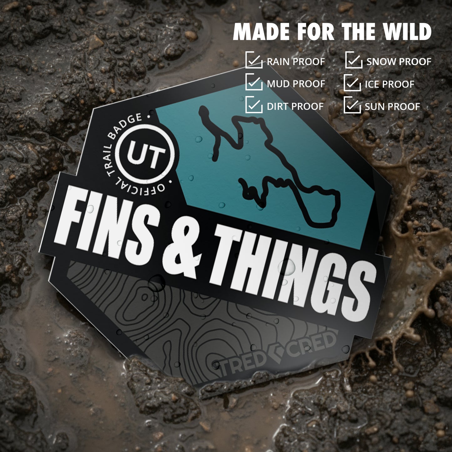 Sticker: Fins and Things
