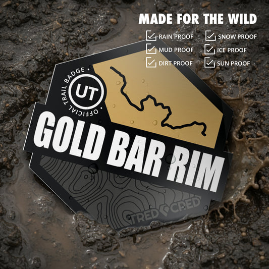 Sticker: Gold Bar Rim