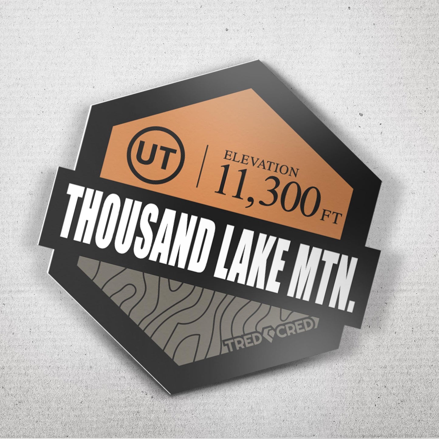 Sticker: Thousand Lake Mtn.