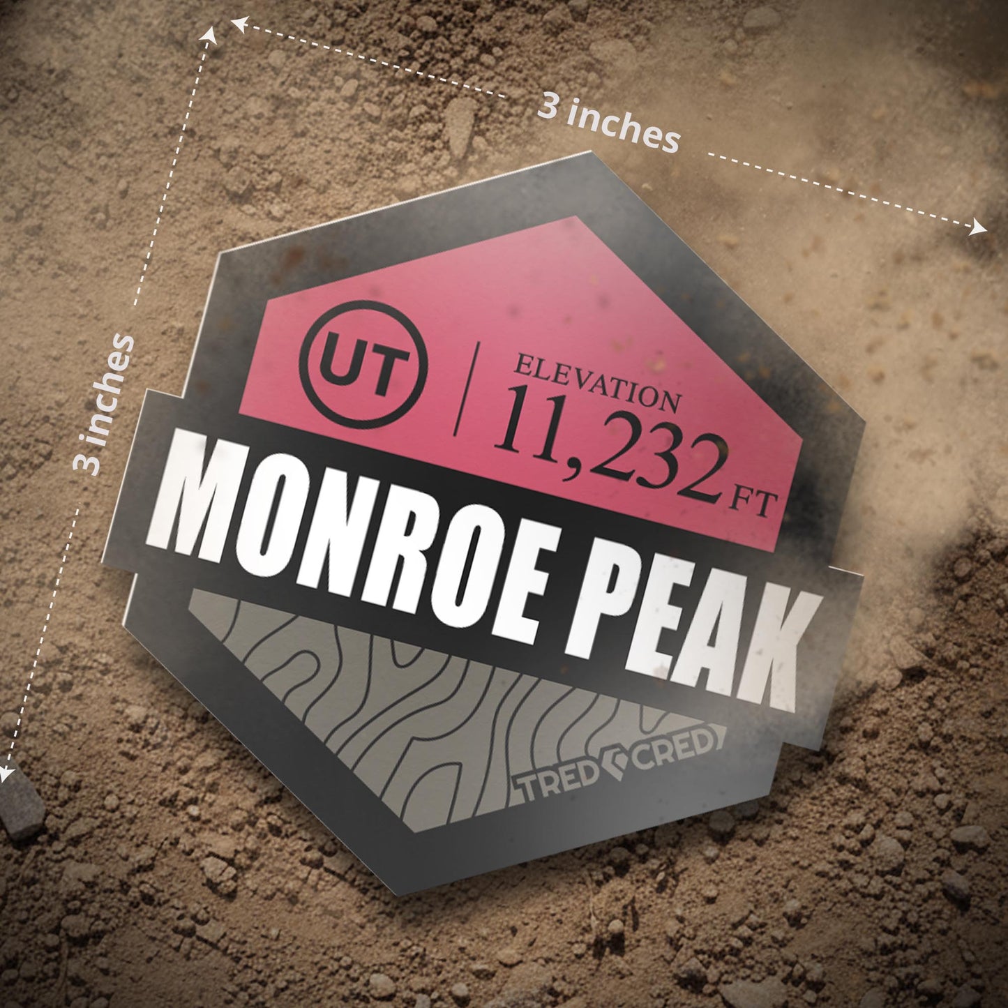Sticker: Monroe Peak