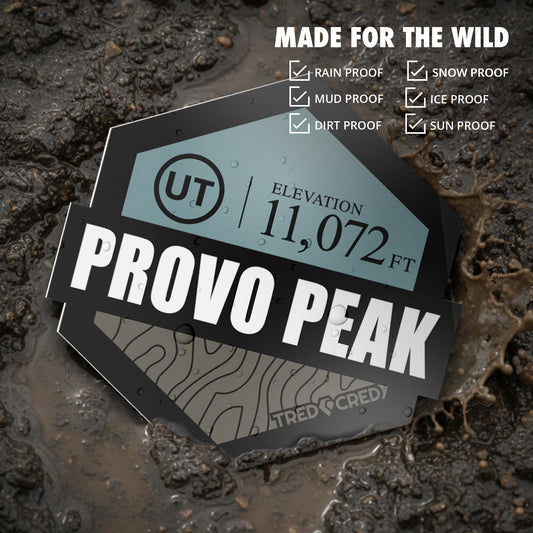 Sticker: Provo Peak