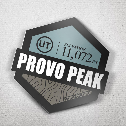 Sticker: Provo Peak