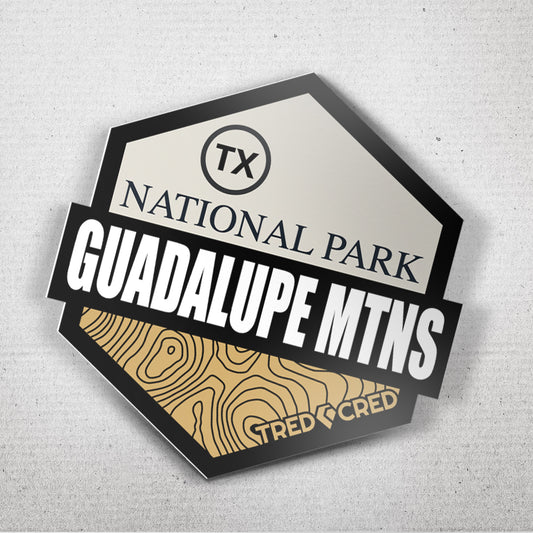 Sticker: Guadalupe Mountains National Park