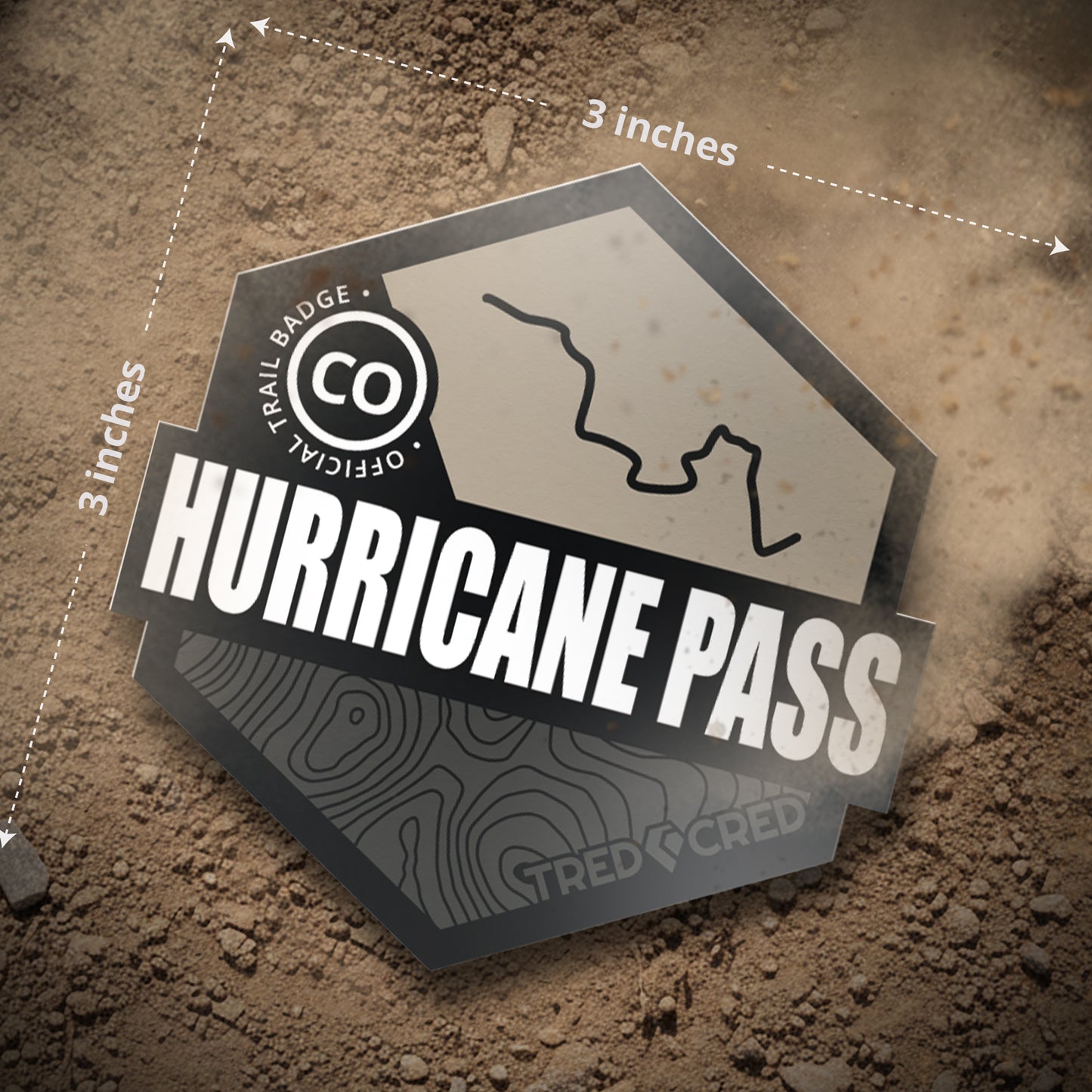 Sticker: Hurricane Pass