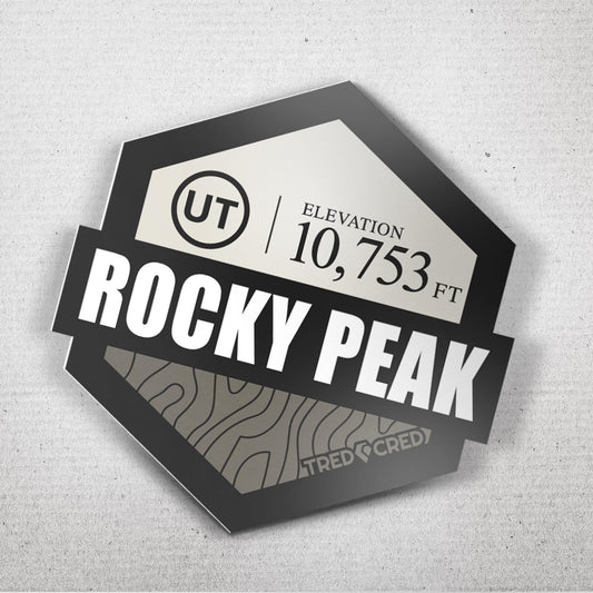 Sticker: Rocky Peak