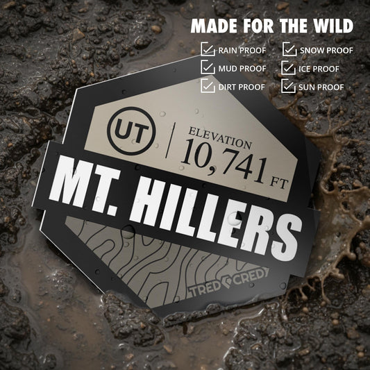Sticker: Mount Hillers