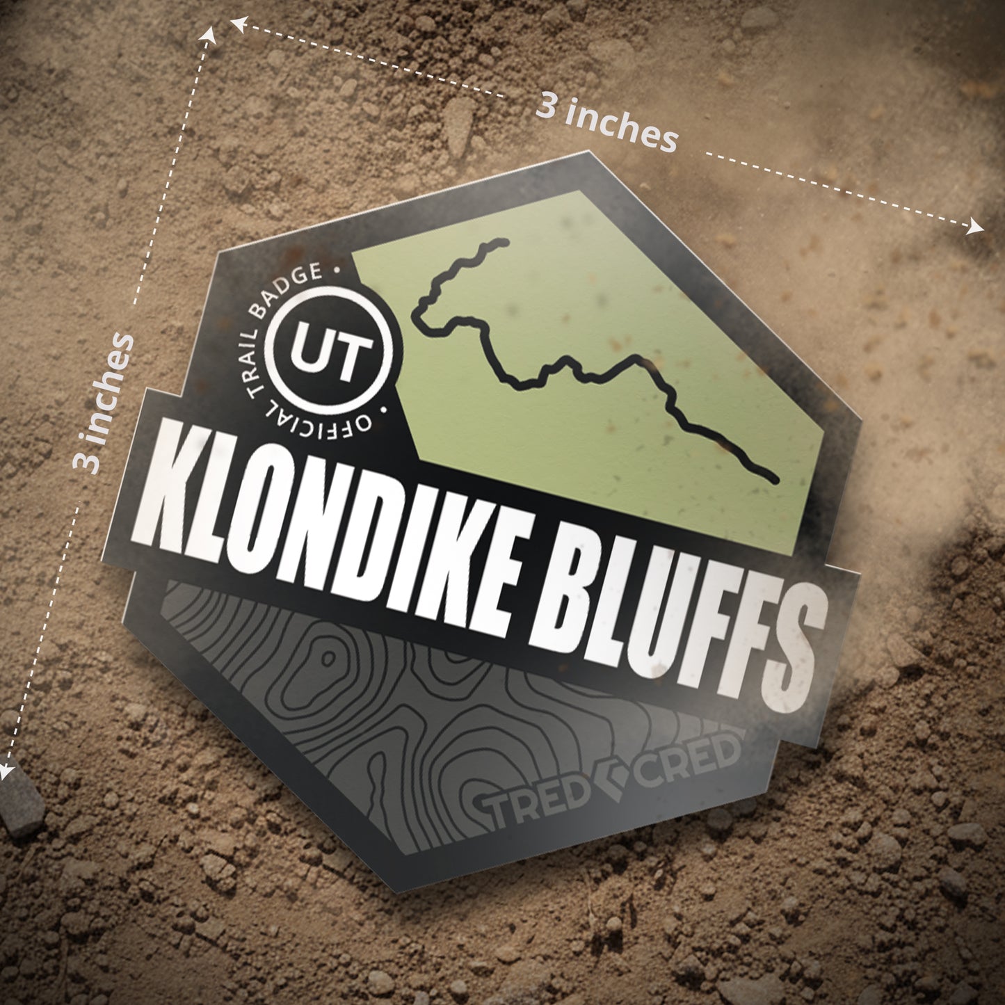 Sticker: Klondike Bluffs