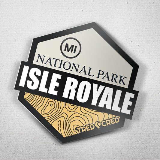 Sticker: Isle Royale National Park