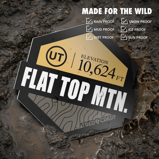 Sticker: Flat Top Mtn