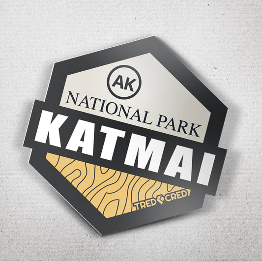 Sticker: Katmai National Park
