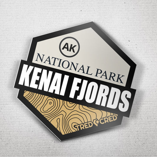 Sticker: Kenai Fjords National Park