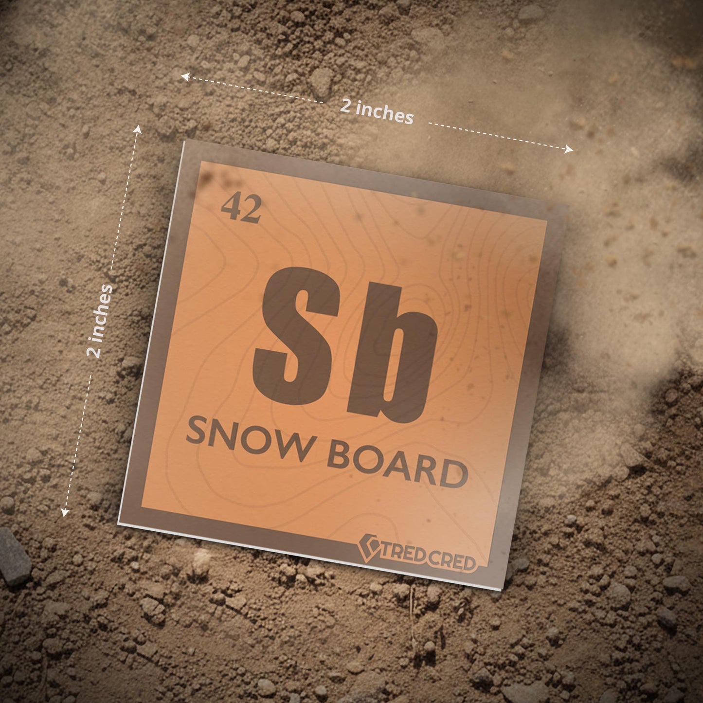 Sticker: Snow Board