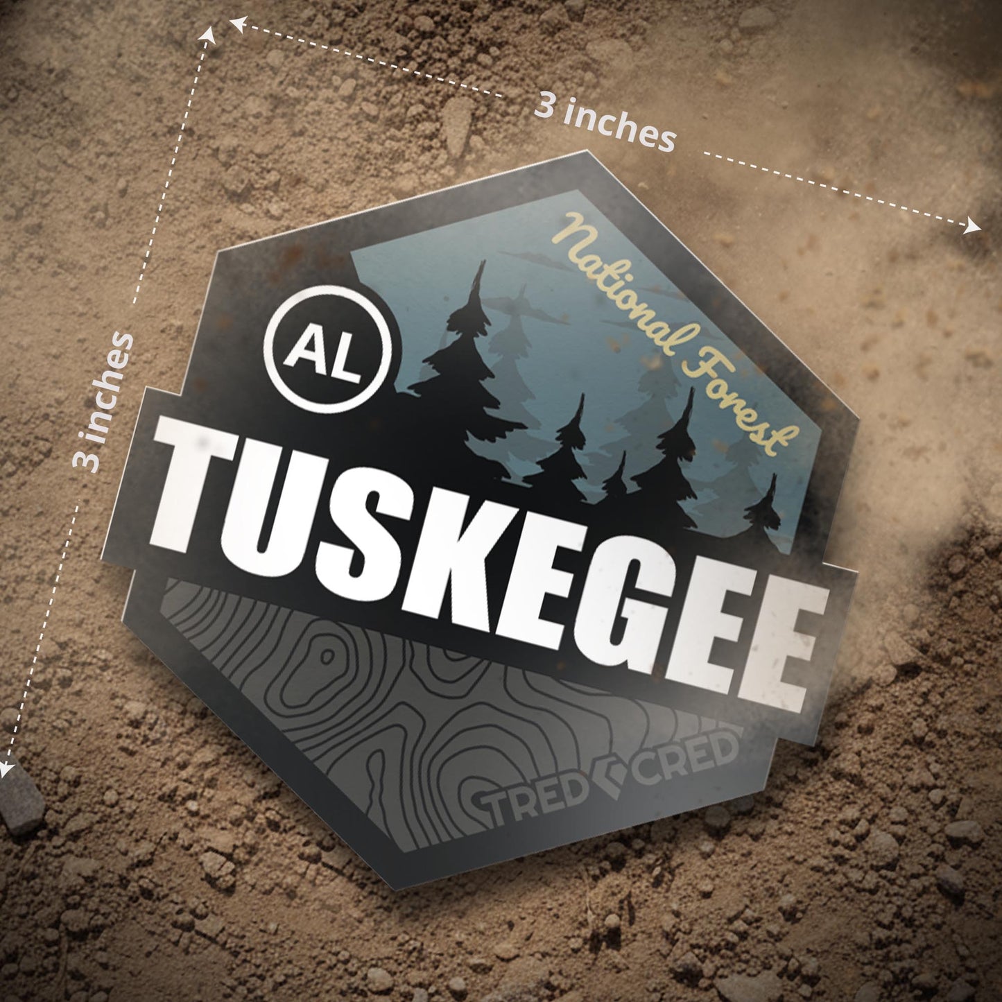 Sticker: Tuskegee National Forest