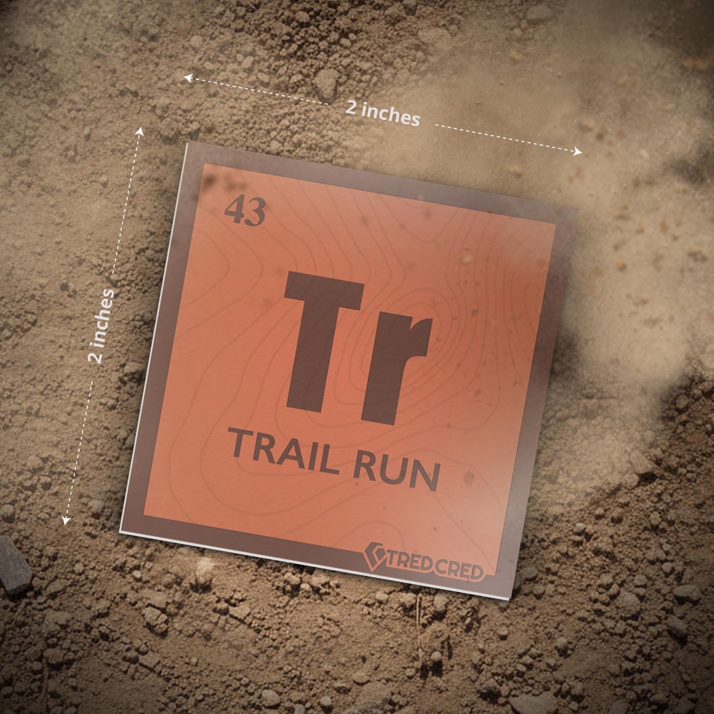 Sticker: Trail Run