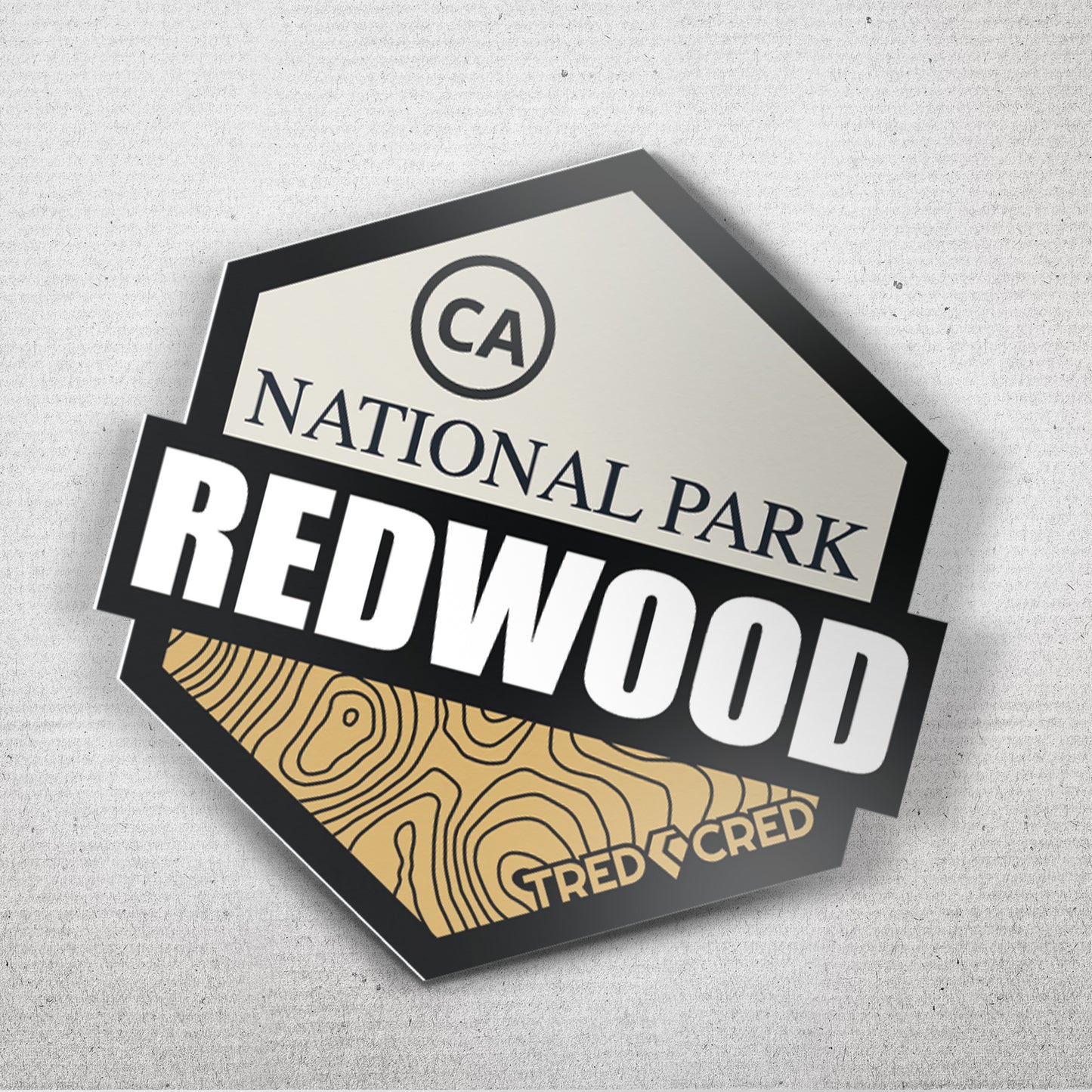 Sticker: Redwood National Park