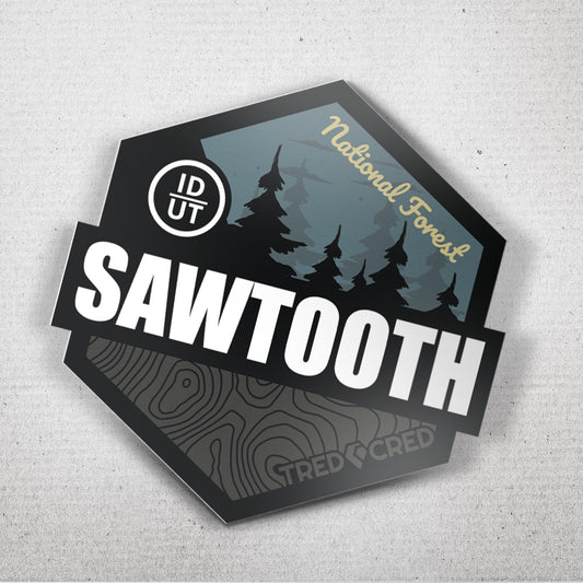Sticker: Sawtooth National Forest