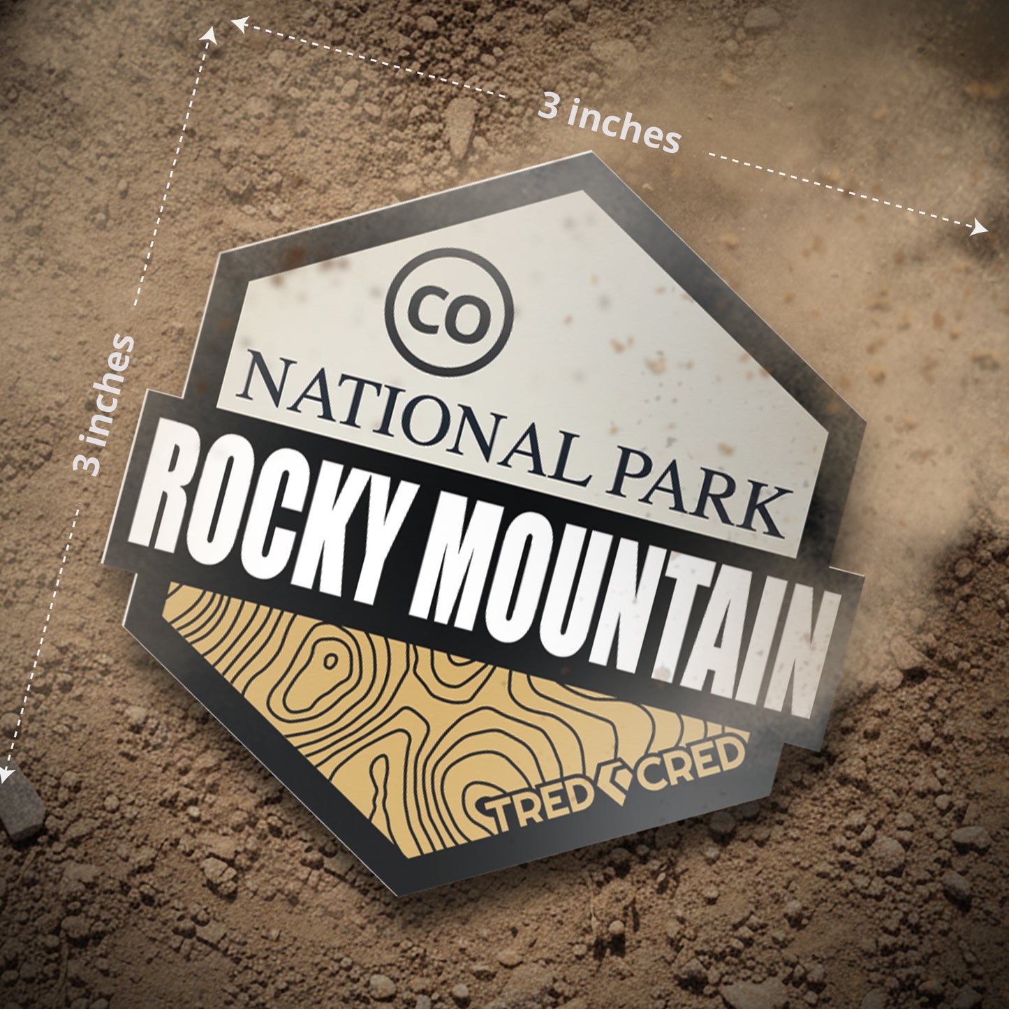 Sticker: Rocky Mountain National Park