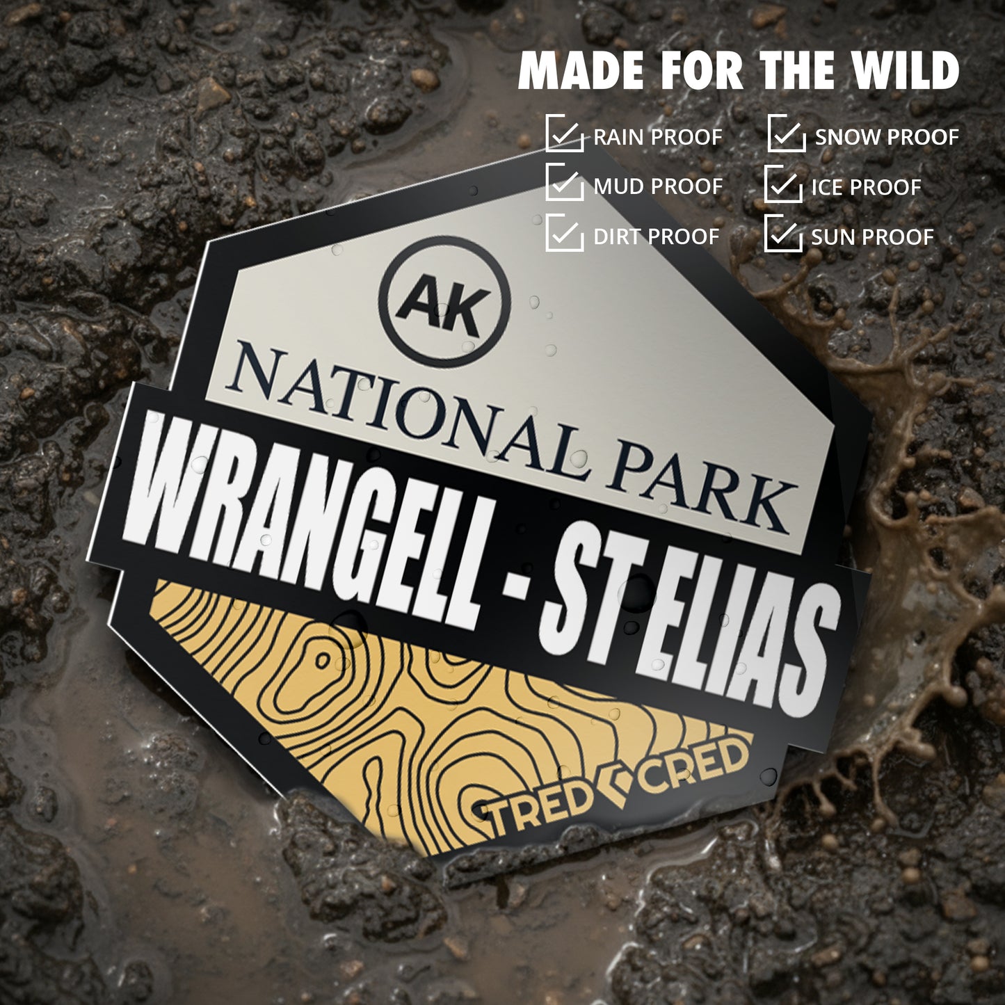 Sticker: Wrangell - St. Elias National Park