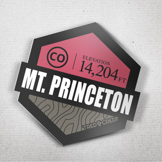 Sticker: Mount Princeton