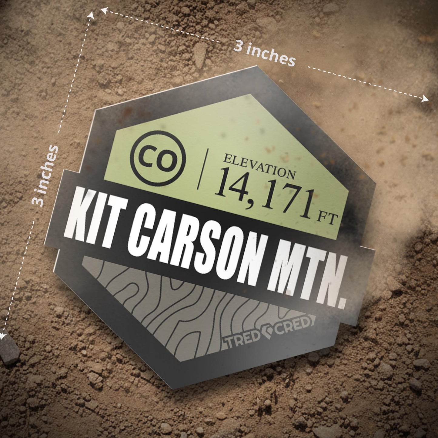 Sticker: Kit Carson Mtn.