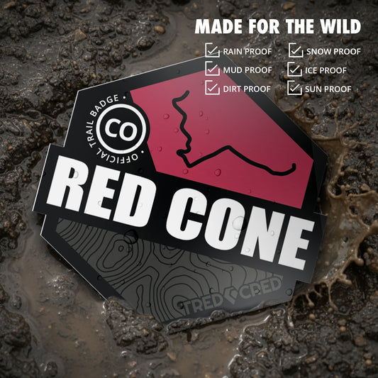 Sticker: Red Cone