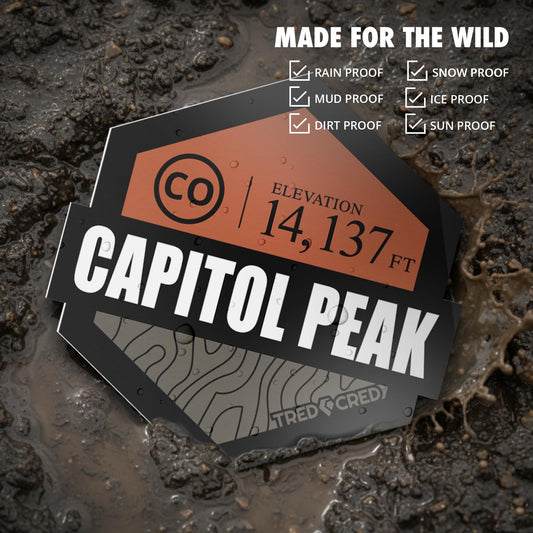 Sticker: Capitol Peak