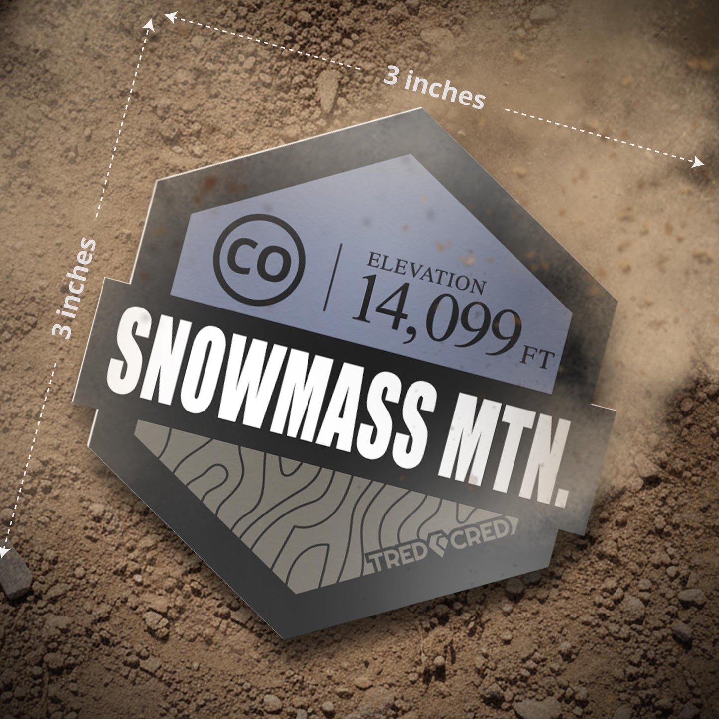 Sticker: Snowmass Mtn.