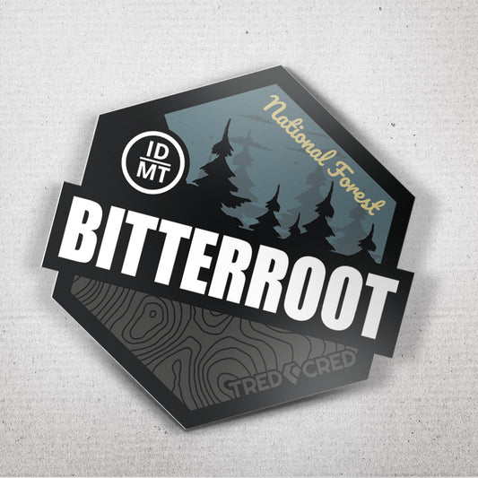 Sticker: Bitterroot National Forest