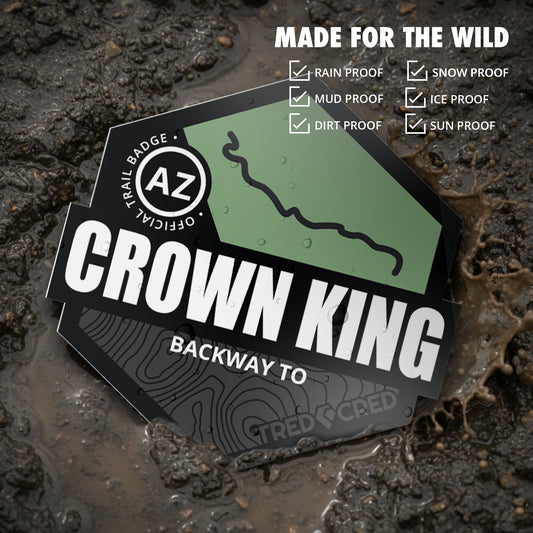Sticker: Backway to Crown King