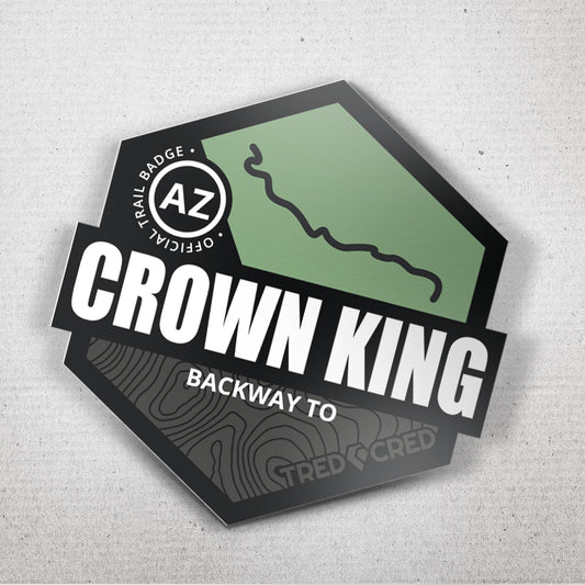 Sticker: Backway to Crown King